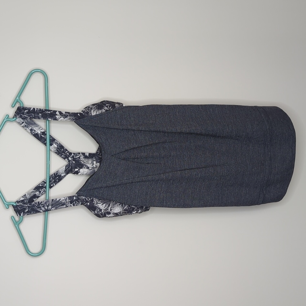 Lululemon No Limits tank top dark grey size 4